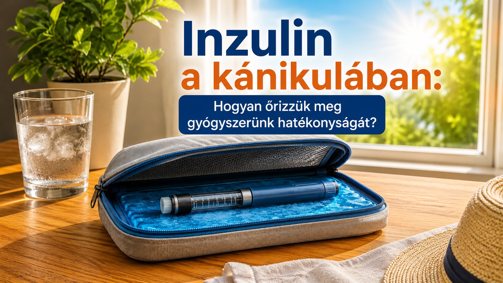 Inzulin a kánikulában: Hogyan őrizzük meg gyógyszerünk hatékonyságát?